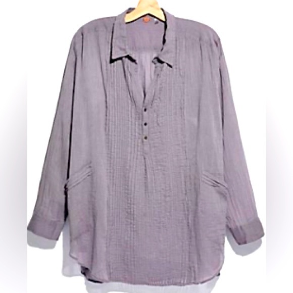 NWOT. Dove Grey Waverly Tunic-Free People - Picture 1 of 5